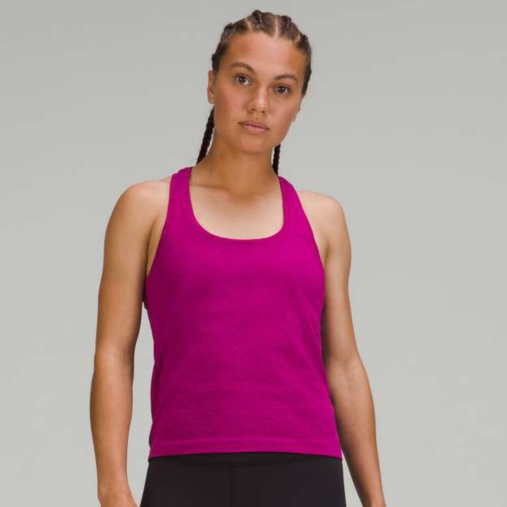 Lululemon Women's Swiftly Tech Racerback Tank Top 2.0 *Race Length - Purple